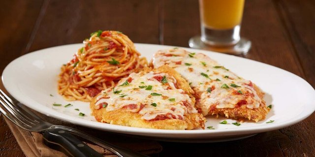Individually Packaged Italian Chicken Parmigiana Pasta
