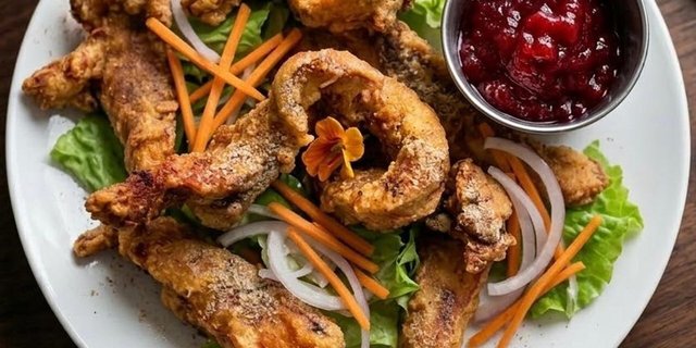 Amritsari Salmon Pakora