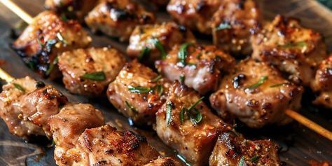 Pork Skewers Tray