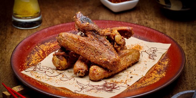 Spiced Duck Wings