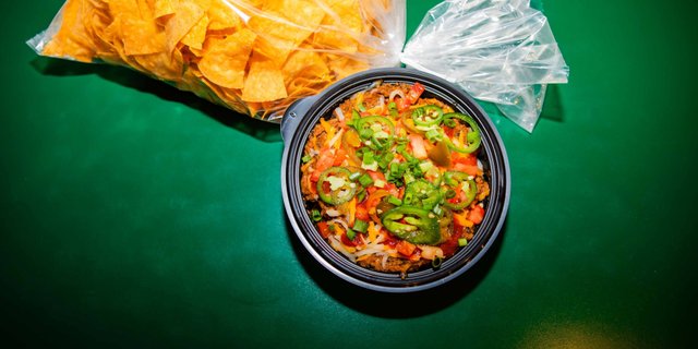 Campfire Bean Dip & Chips