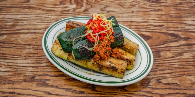 Charred Zucchini