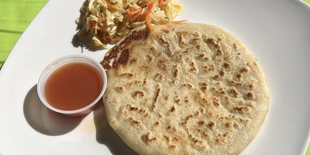 Chorizo & Cheese Rice Pupusas