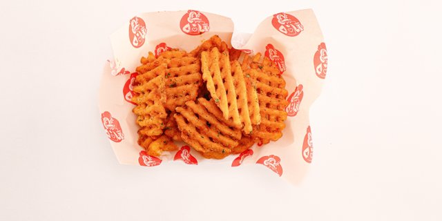 Individual Williamsburg Waffle Fries