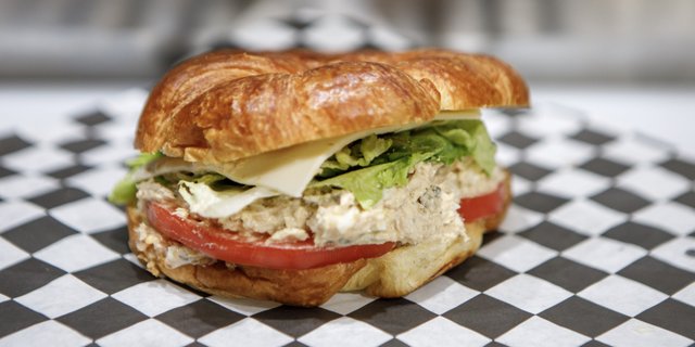 Mini Chicken Salad Croissant Platter