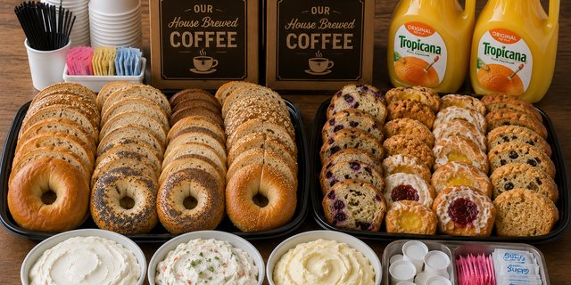 Corporate Breakfast for 35 to 40 People