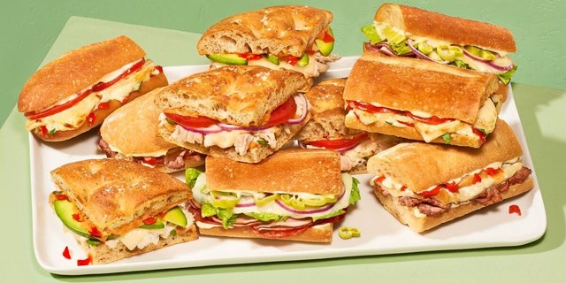 Hot Assorted Sandwiches
