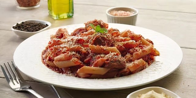Penne Meatball Pasta