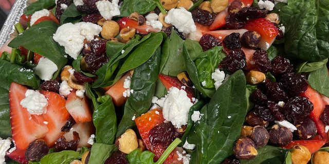 Strawberry Hazelnut Salad