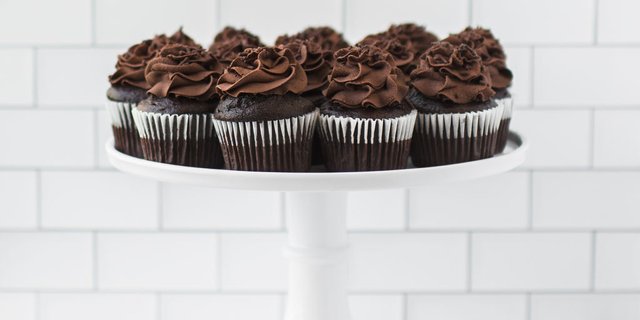 Vegan Double Chocolate Cupcakes