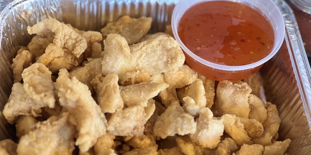 Fish Fillet w/ Sweet & Sour Sauce Tray