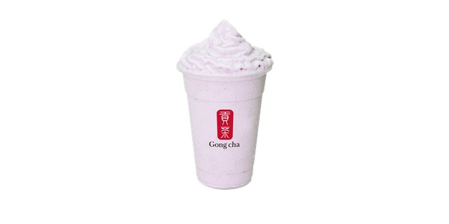 Taro Milk Slush Tea