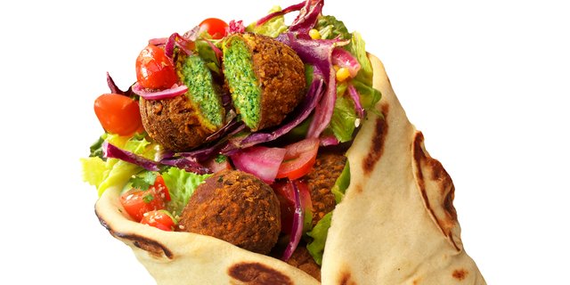 Falafel Kick Wrap