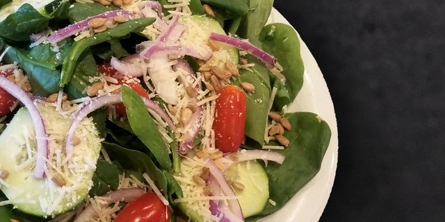 Individual Spinach Salad