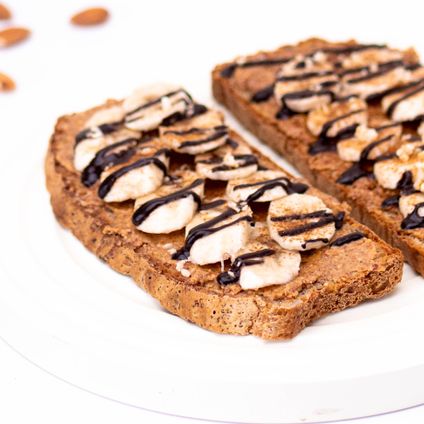 Gluten-Free Choco-Nana Toast Platter