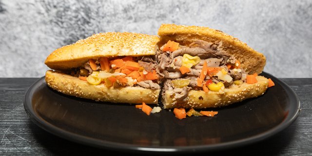 Al's Beef Sandwich