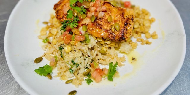 Seared Salmon