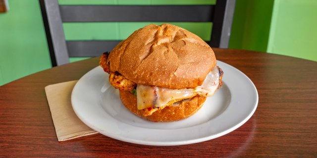 Chicken Masala Burger