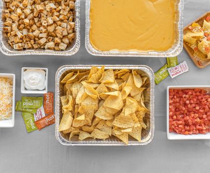 Build-Your-Own Chicken Nacho Bar