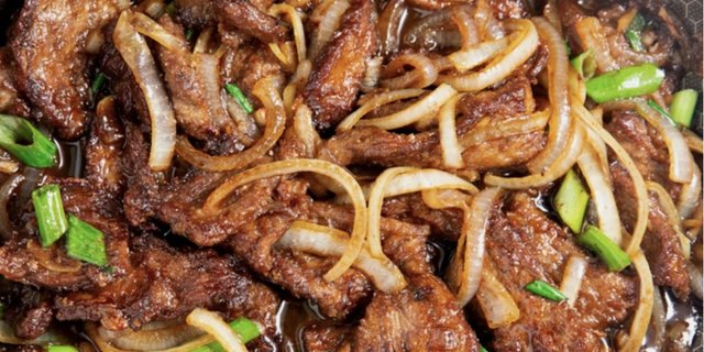Stir-Fried Beef w/ Scallion