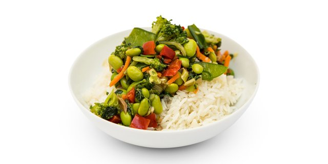 All Vegetable Rice Bowl