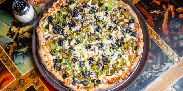 Supreme Veg Pan Pizza
