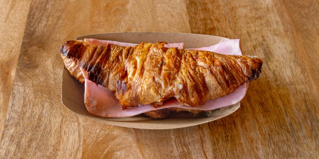 Ham & Cheese Croissant Sandwich