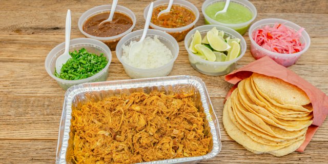Cochinita Pibil Tacos Tray