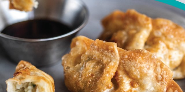 Crunchy Chicken Potstickers