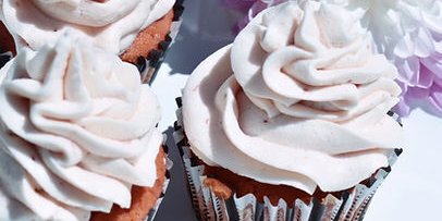 Full-Size Strawberry Cupcake