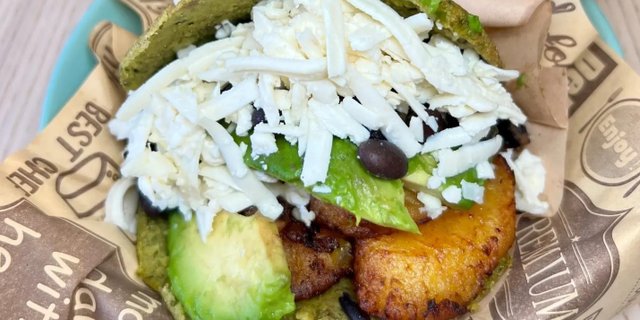 Vegetarian Arepa