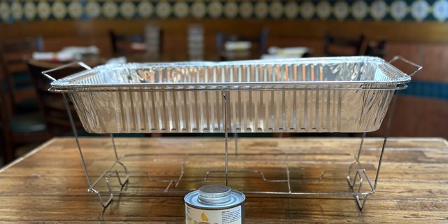 Wire Rack & Chafing Fuel Kit