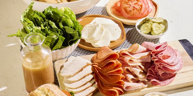Build Your Own Italian Sandwich Platter