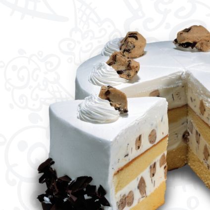 Cookie Dough Delirium Ice Cream Cake