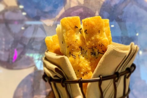 Freshly Baked Rosemary Foccacia