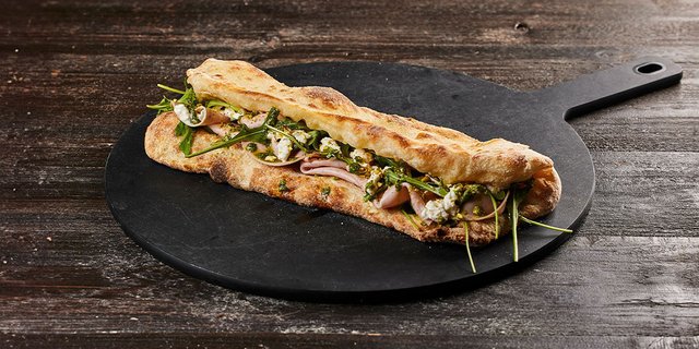 Mortadella & Burrata Panino