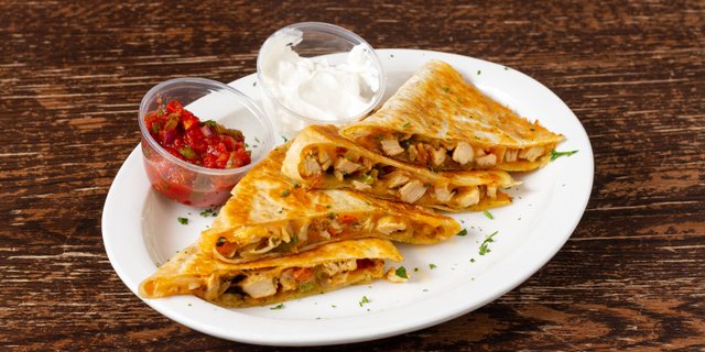 Chicken Quesadilla Platter