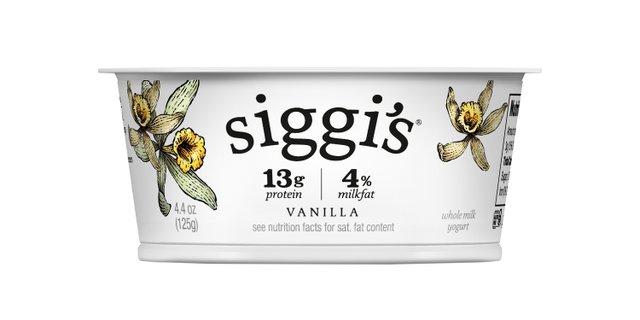 Siggis Vanilla 4% Whole Milk Yogurt