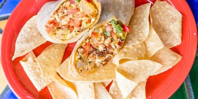 Burrito Boxed Lunch Meal