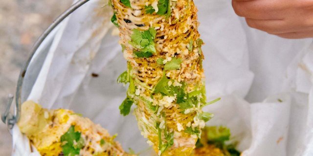 Individual Famous Roasted Street Corn