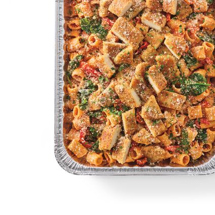 Rigatoni Rosa w/ Parmesan Chicken