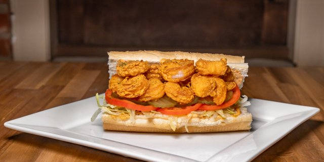 Shrimp Po'boy Boxed Lunch
