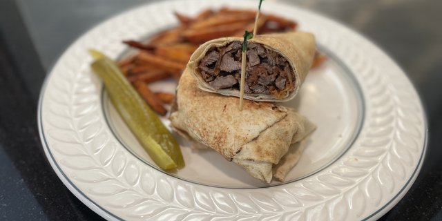 Homemade Shawarma Sandwich