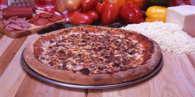 Double Bacon Cheeseburger Pizza