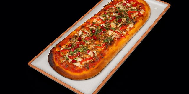 Spicy Lamb Flatbread