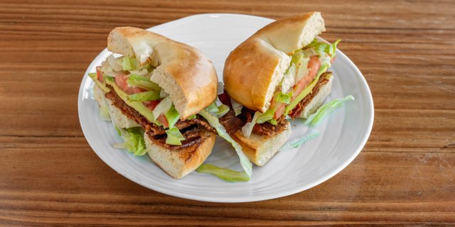 BLTA Breakfast Sandwich