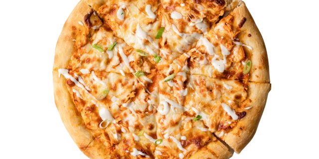 Vegan Buffalo Chicken Pizza