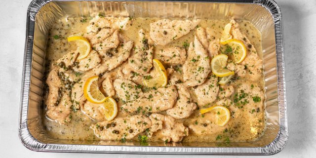 Veal Piccata Tray