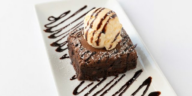 Individual Double Chocolate Brownie