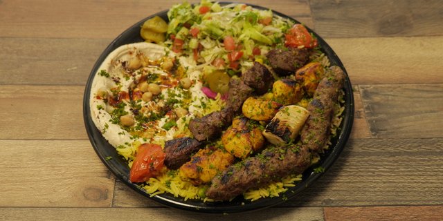 Mix Combo Kabob Plate